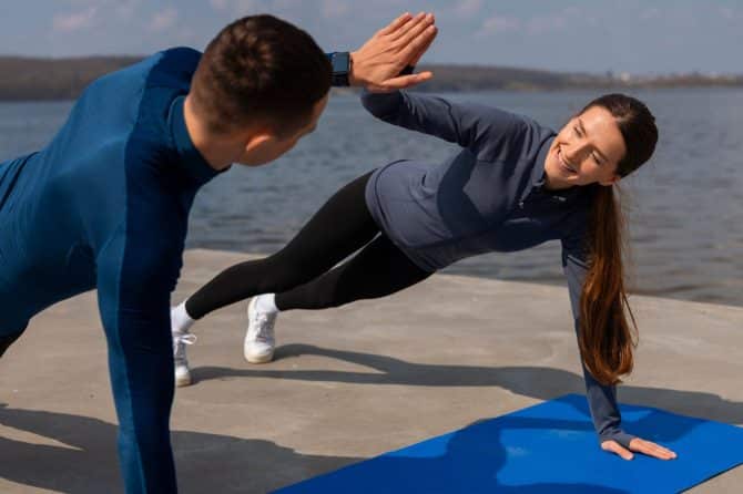 Dopo San Valentino fitness: esercizi di coppia per un benessere a due