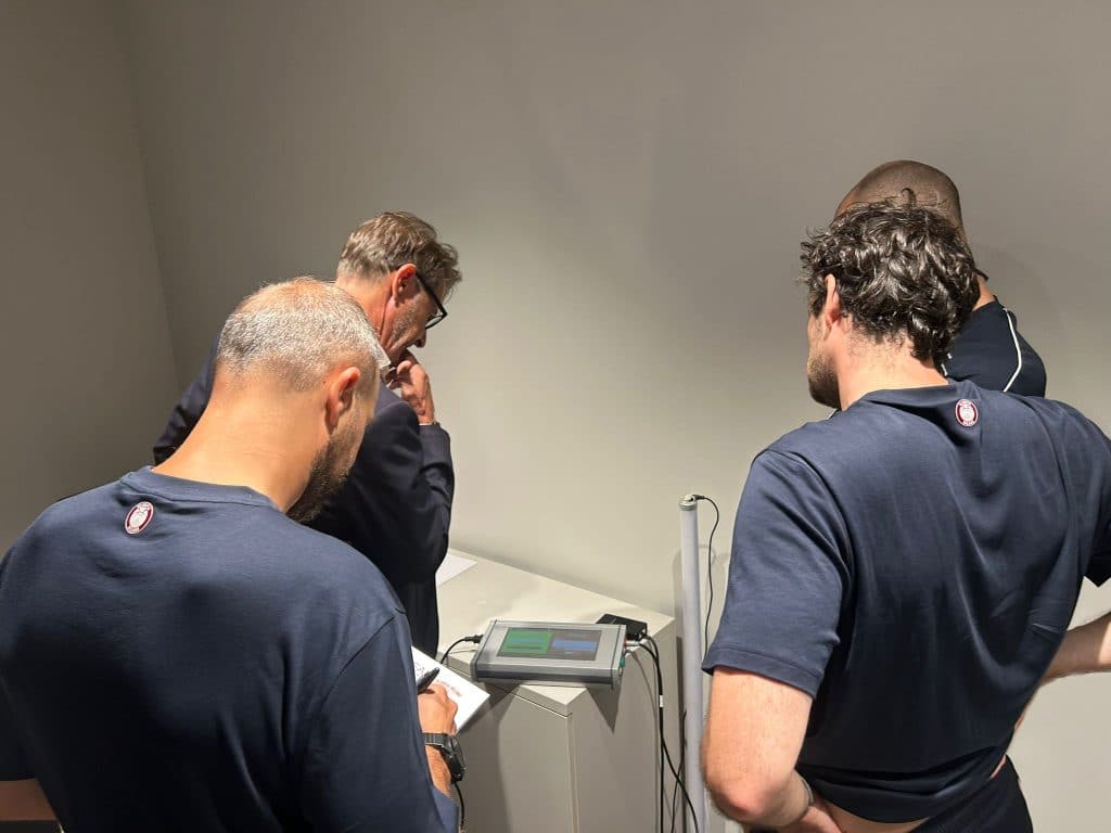 Area Fisio ha tenuto una sessione di formazione sulla tecnologia LIMFA per i fisioterapisti dell’Olimpia Milano