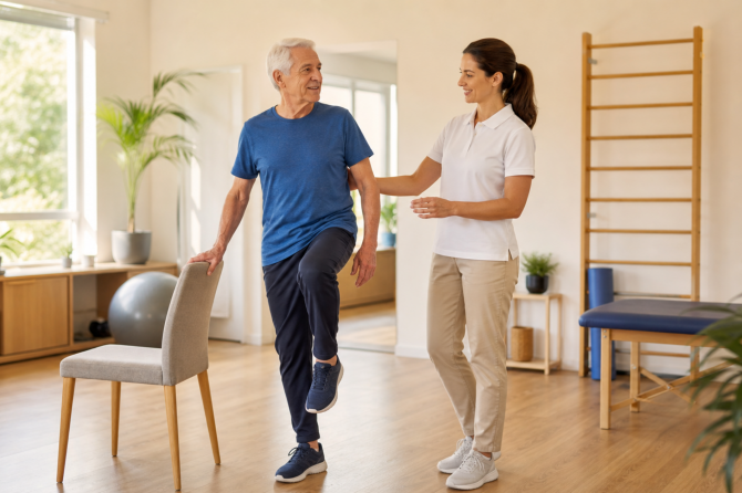 Over 70: equilibrio e paura di cadere. Un allenamento invisibile che cambia la giornata.